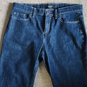 Dark Wash Capris Talbots Jeans 8P